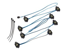 TRX8026X LED ROCK LIGHT KIT, TRX-4 TRAXXAS (BENÖTIGT 8028 POWER SUPPLY +8018, 8072 ODER 8080)