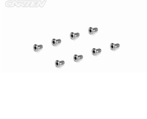 TTH0305 CARTEN Titan Flachkopfschrauben M3x5mm Ti6-4 CNC (8)