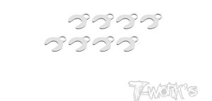 TW-TA-152-2 T-Works C-Typ Stahl Rollcenter Scheiben 2,0mm (8)