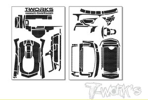 TW-TS-069 T-Work`s Shiny Sticker Set for Sanwa MT-5