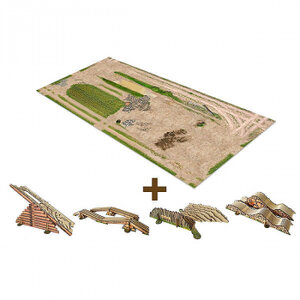 TWDKIT0002 CRAWLER PARK STARTER KIT CARPET CIRCUIT RC CRAWLER PARK 1/24