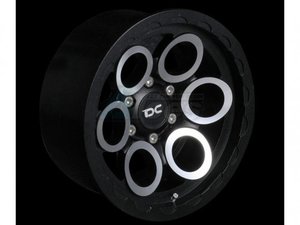 Team DC 2.2 Aluminum Beadlock Wheel Magnus Style for RC Crawler (2) - DC-50919