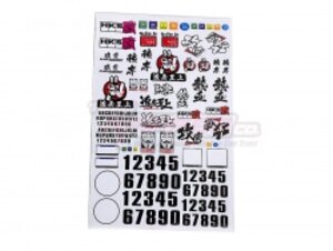 Team Raffee Co. 1/10 Scale Sticker Decal D TRC / 302613