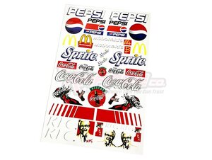 Team Raffee Co. 1/10 Scale Sticker Decal F - TRC / 302615