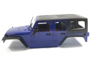 Team Raffee Co. 5 Door Rubicon Hard Body for 1/10 Crawler 313mm Kit Version Blue - TRC/302281-KITB