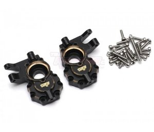 Team Raffee Co. Brass Front Steering Knuckle (2) for TRX4 for Traxxas TRC/302466