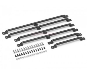 Team Raffee Co. Metal Door Protection Bars (75mmx2; 134mmx2; 148mmx2) for Boom Racing D90/D110 Chassis - TRC/302531