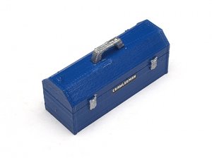 Top-Shelf Hobby Scale Accessories - Tool Box Blue - TSH-TB02