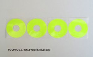UR0220-A Aufkleber für Felgen gelb