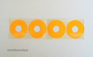 UR0220-N Aufkleber für Felgen orange