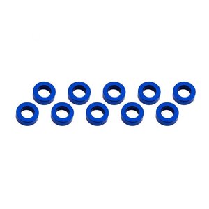 UR1506-A - Ultimate RC Blau Aluminium 3x6x2mm Unterlegscheibe (10)