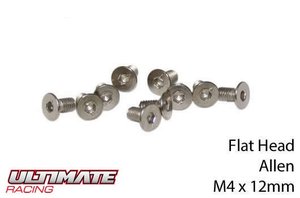 UR161412 Schrauben - Senkkopf - Allen - M4 x 12mm - ULTIMATE