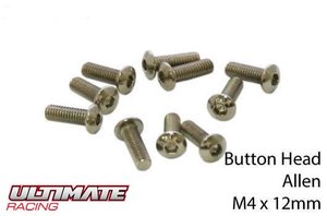 UR162412 Schrauben - Rundkopf - Allen - M4 x 12mm - ULTIMATE