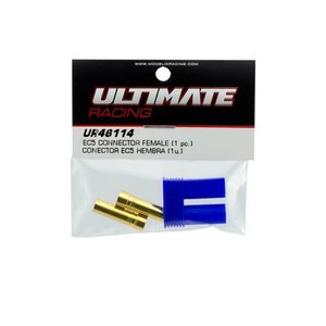 UR46114 - Ultimate RC Gold E5 Stecker Female (1) Connector