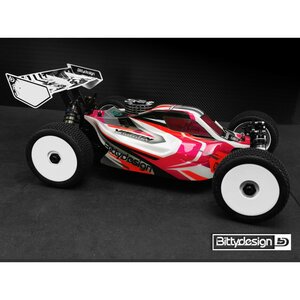 VIS-HB819RS Bittydesign Vision HB Racing D819RS Body Clear (precut)