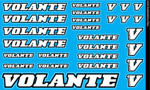 VL-DB - Volante Decal - Blue