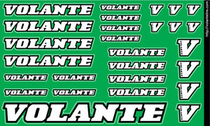 VL-DG - Volante Decal - Green