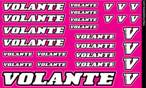 VL-DP - Volante Decal - Pink