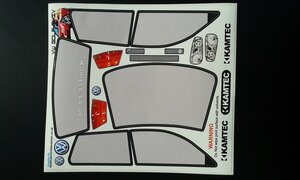 VW Golf MkIV Full Decal Set 1:10 - KAMTEC