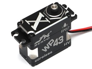 WP43 - JX Servo 43KG Waterproof Aluminum Case Coreless Metal Gear Digital Servo 0.11S 43kg @8.4V