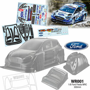 WR001MS 1/8 Ford Fiesta WRC - Team C