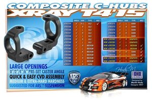 X302364 COMPOSITE C-HUB LEFT - 4 DEG. - MEDIUM (ECS)