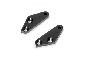 X352370 XB8\'16 ALU STEERING PLATE - SWISS 7075 T6 (L+R)