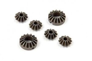 X355130 ACTIVE DIFF STEEL BEVEL & SATELLITE GEARS (2+4)