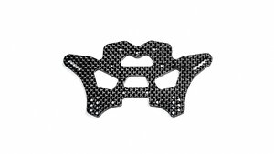 X3GT-36B - Carbon 4mm Microsoft Rear Shock Tower - HONG NOR