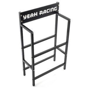 YR-YA-0407BK - Yeah Racing Alu Reifenregal / Tire Rack 1:10