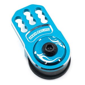 YR-YA-0557-BU - Yeah Racing Alu Servo-Saver Blau