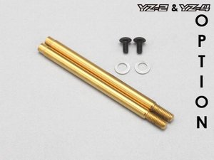 Z2-S2LT - YZ-2/YZ-4 Rear X33 Shock Shaft (Gold Titanium Coating) - YOKOMO