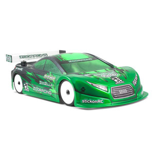 ZR-0001-05 - ZooZilla - 1:10 Tourenwagen Karosserie - 0.5mm LIGHTWEIGHT LEXAN KLAR