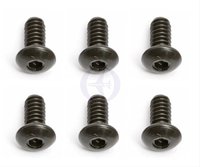 0306288 Schraube 4-40 x 1-4, Stahl, isk, Linsenkopf, Schwarz Associated