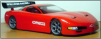 191 CORVETTE Maßstab 1:10 190MM TOURING / sedan LEXAN KLAR THICKNESSES: .030 STANDARD