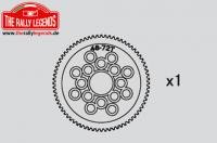 EZRL2219 Replacement Part - Rally Legends - 72T Spur Gear