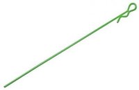 RS046G Karosserieclips Extra-Lang Leuchtend Grün 1/10