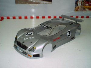 0052 - CLK - Delta Plastik Lexan klar 1:10 200mm