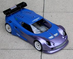 0050 - Lotus Elise - Delta PLastik Lexan klar 1:10 200mm