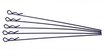 103132 EXTRA LONG BODY CLIP 1/10 - METALLIC BLUE / Xceed