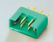 MPX GRÜN Stecker / MPX Hochstromstecker grün