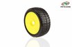32430376 - 2028 M / Medium Reifen mit gelber Felge und blauer Insert - unverklebt
