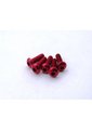 HS-69629 HIRO SEIKO ALLOY HEX SOCKET BUTTON HEAD SCREW M3X10 [RED]