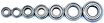 79803 - Kugellager (ZZ) 3,0 x 6,0 x 2,5 mm - MULDENTAL ELEKTRONIK