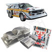 TC089 Team C Quattro S1 Rally Klarer Body Mit Aufkleber Für 1/10 Skala