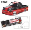 TC-CB008 Team C LC70 Clear Lexan 1/10 Crawler Body For 313mm Chassis Lexan klar