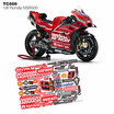 TC500Ducati 1/8 Ducati DECAL SET - TEAM C