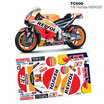 TC500Repsol 1/8 Honda Repsol DECAL SET - TEAM C