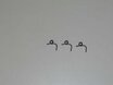 MU0126/1 Federn 1,0mm (3 Stück) BP RACING