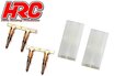 HRC9066 Stecker - Tamiya männchen (2 Stk.) - Gold